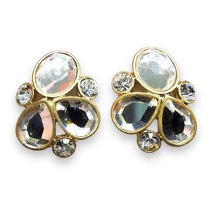 Lia Sofia Icon Retired Crystal earrings, new